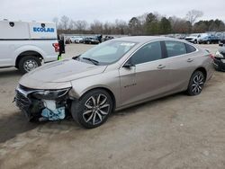 Salvage cars for sale at Florence, MS auction: 2022 Chevrolet Malibu RS