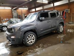 Salvage cars for sale from Copart Ebensburg, PA: 2017 Jeep Renegade Latitude