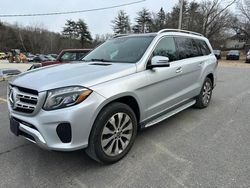 Salvage cars for sale at North Billerica, MA auction: 2017 Mercedes-Benz GLS 450 4matic