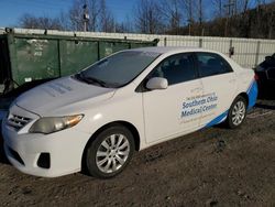 Salvage cars for sale at Hurricane, WV auction: 2013 Toyota Corolla Base