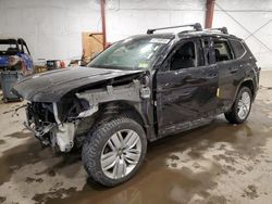 Salvage cars for sale at Center Rutland, VT auction: 2018 Volkswagen Atlas SEL Premium