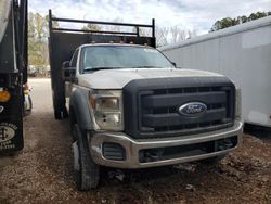 Salvage trucks for sale at Knightdale, NC auction: 2011 Ford F550 Super Duty