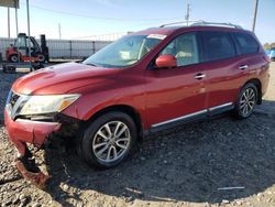 Nissan salvage cars for sale: 2015 Nissan Pathfinder S