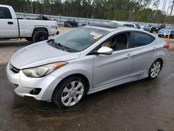 Salvage cars for sale from Copart Harleyville, SC: 2013 Hyundai Elantra GLS