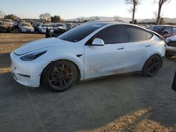 Salvage cars for sale at San Martin, CA auction: 2023 Tesla Model Y