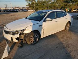 KIA Optima salvage cars for sale: 2018 KIA Optima LX