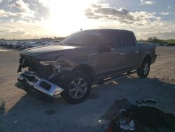 Salvage cars for sale at West Palm Beach, FL auction: 2019 Ford F150 Supercrew