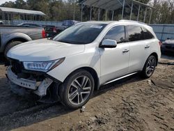 2017 Acura MDX Advance en venta en Savannah, GA