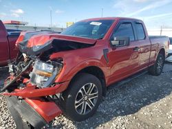 Salvage cars for sale at Cahokia Heights, IL auction: 2023 Ford F150 Super Cab