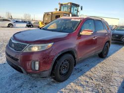 Salvage cars for sale from Copart Rocky View County, AB: 2014 KIA Sorento LX