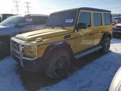 Salvage cars for sale at Elgin, IL auction: 2015 Mercedes-Benz G 63 AMG