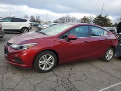 Salvage cars for sale at Moraine, OH auction: 2018 Chevrolet Cruze LT