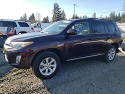 Toyota Highlander Vehiculos salvage en venta: 2011 Toyota Highlander Hybrid