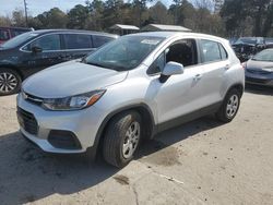 Salvage cars for sale at Savannah, GA auction: 2017 Chevrolet Trax LS