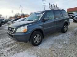 Honda Pilot salvage cars for sale: 2004 Honda Pilot EXL