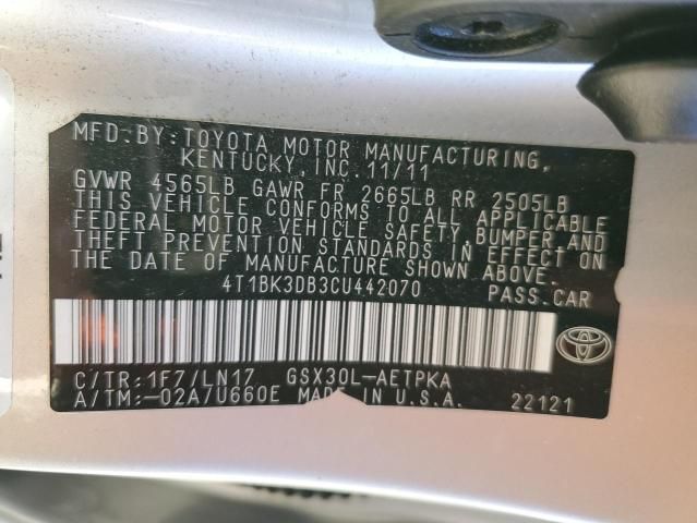 2012 Toyota Avalon Base