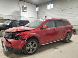 Dodge salvage cars for sale: 2018 Dodge Journey Crossroad