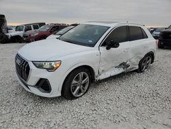 Salvage cars for sale at Taylor, TX auction: 2020 Audi Q3 Premium S Line