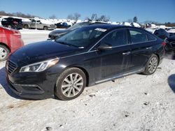 Salvage cars for sale at West Warren, MA auction: 2016 Hyundai Sonata Sport