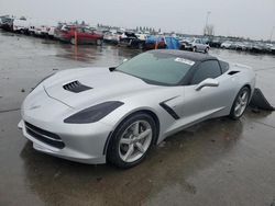 Chevrolet Corvette salvage cars for sale: 2015 Chevrolet Corvette Stingray 1LT