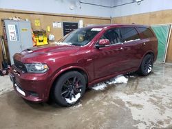 Salvage cars for sale at Kincheloe, MI auction: 2018 Dodge Durango SRT