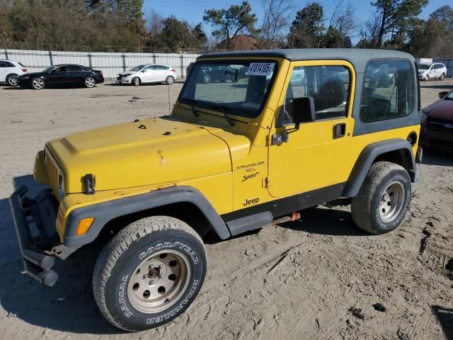 2001 Jeep Wrangler / TJ Sport