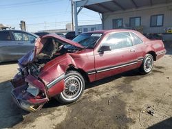 Ford Thunderbird salvage cars for sale: 1987 Ford Thunderbird