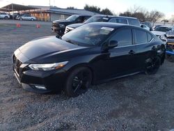 Carros salvage a la venta en subasta: 2021 Nissan Sentra SR