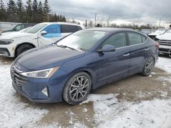 Salvage cars for sale at Bowmanville, ON auction: 2019 Hyundai Elantra SEL