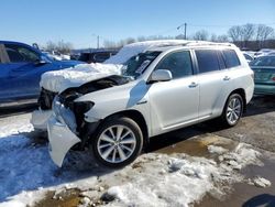 Salvage cars for sale at Louisville, KY auction: 2008 Toyota Highlander Hybrid Limited