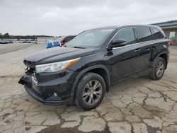 Vehiculos salvage en venta de Copart Memphis, TN: 2015 Toyota Highlander XLE