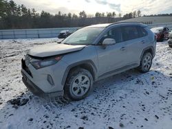 Salvage cars for sale at Windham, ME auction: 2019 Toyota Rav4 LE