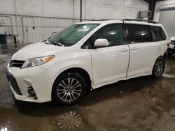 Salvage cars for sale at Avon, MN auction: 2018 Toyota Sienna XLE