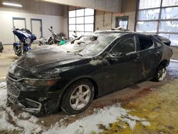 Salvage cars for sale at Indianapolis, IN auction: 2016 Chevrolet Malibu LS