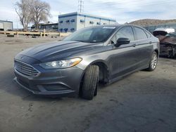 Salvage cars for sale from Copart Albuquerque, NM: 2017 Ford Fusion SE