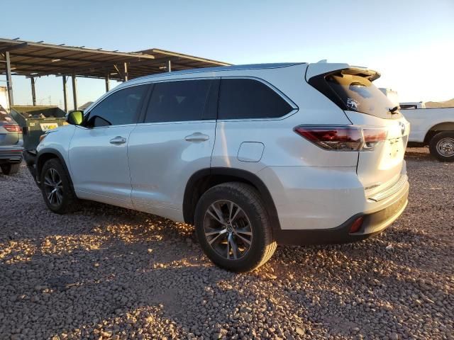 2016 Toyota Highlander XLE