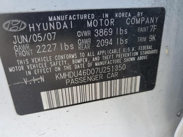 2007 Hyundai Elantra GLS