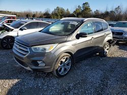 Salvage Cars with No Bids Yet For Sale at auction: 2017 Ford Escape Titanium