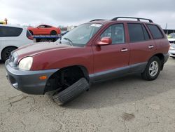 Salvage cars for sale from Copart Fresno, CA: 2002 Hyundai Santa FE GLS