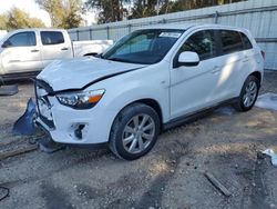 Mitsubishi Outlander salvage cars for sale: 2014 Mitsubishi Outlander Sport ES