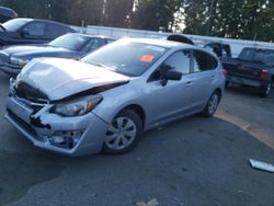 Subaru salvage cars for sale: 2016 Subaru Impreza