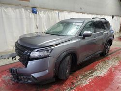 Salvage cars for sale at Angola, NY auction: 2022 Nissan Pathfinder SV