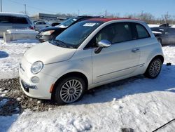 Salvage cars for sale at auction: 2013 Fiat 500 Lounge