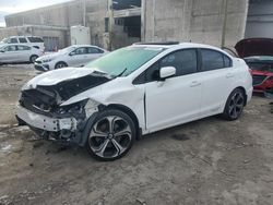 Salvage cars for sale from Copart Fredericksburg, VA: 2015 Honda Civic SI