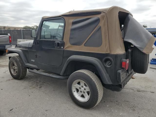 2002 Jeep Wrangler / TJ X