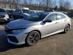 Salvage cars for sale at North Billerica, MA auction: 2018 Honda Civic EX