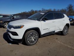 Salvage cars for sale at Brookhaven, NY auction: 2023 Jeep Compass Limited