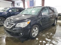 Carros salvage a la venta en subasta: 2014 Volkswagen Routan SEL Premium