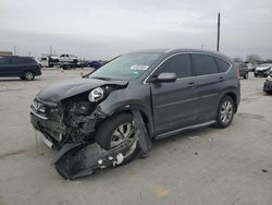 Salvage cars for sale at Grand Prairie, TX auction: 2013 Honda CR-V EXL