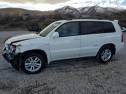 Salvage cars for sale from Copart Reno, NV: 2006 Toyota Highlander Hybrid